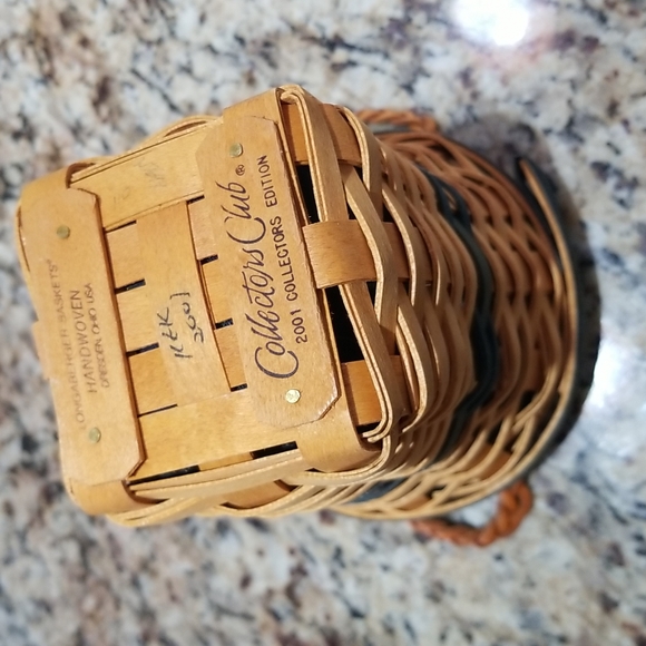 NWOT Longaberger Collectors Club 2001 Combo - Picture 9 of 9